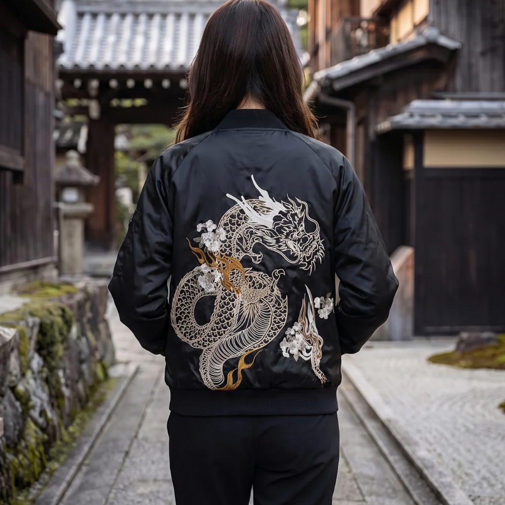 Padded Dragon Sukajan Jacket