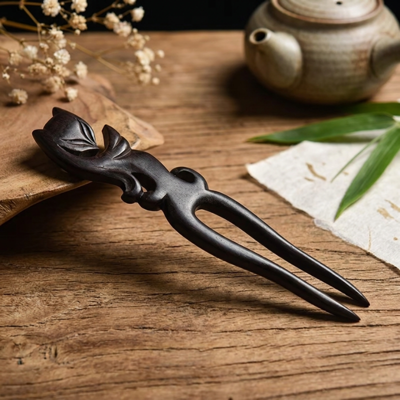 Japanese Wooden Hair Stick