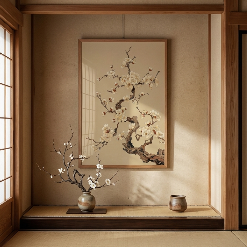 Plum Blossom Painting