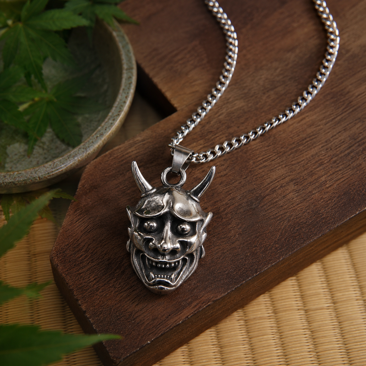 Hannya Japanese Necklace
