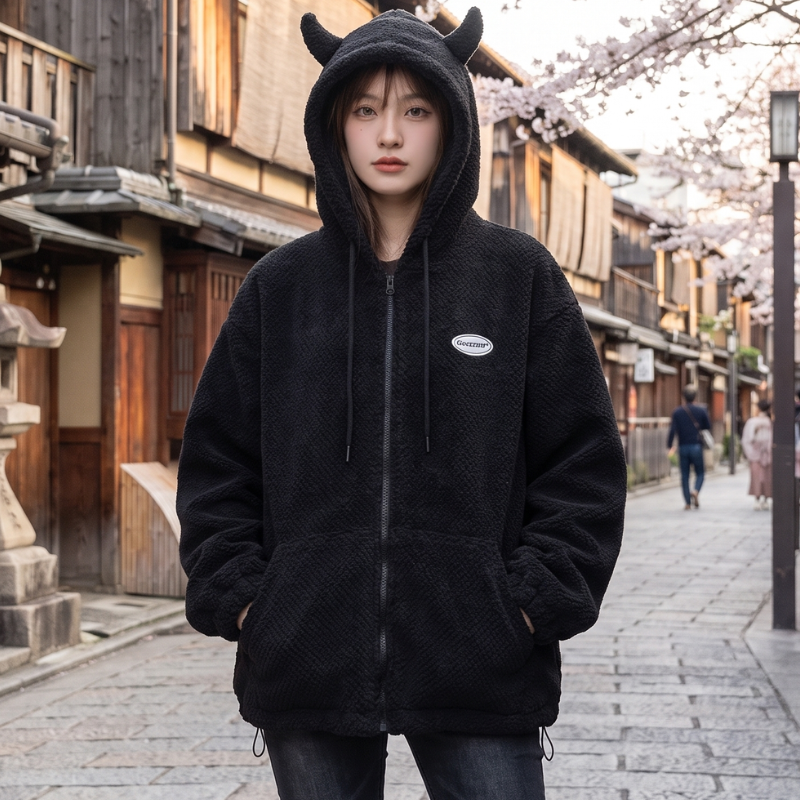 Devil Horn Sherpa Jacket