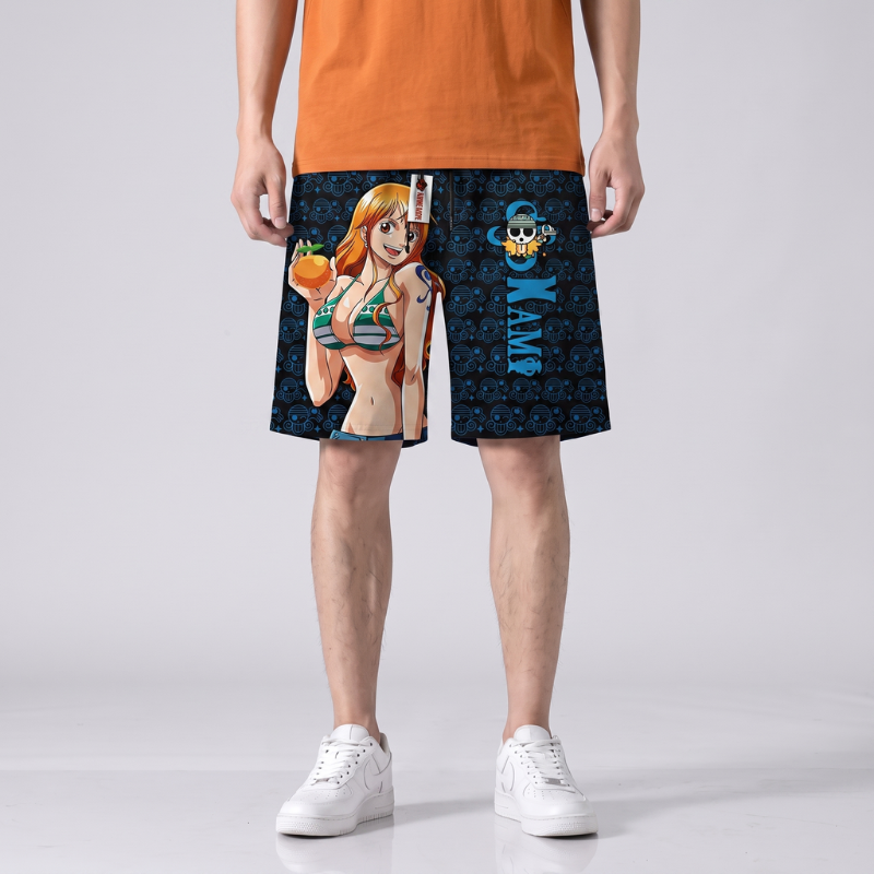 Men's One Piece Nami Print Shorts