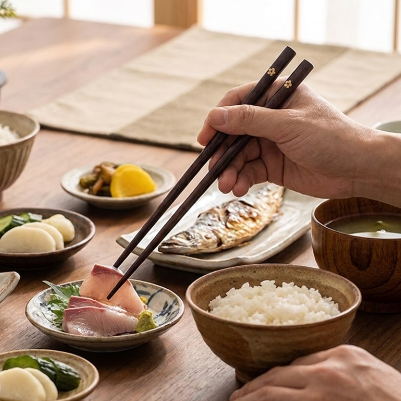 Bamboo Chopstick Set