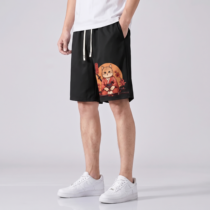 Samurai Print Anime Shorts