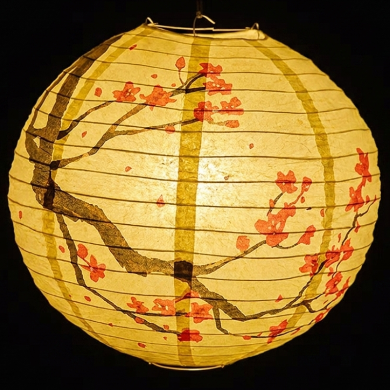 Japanese Paper Lantern Lamp