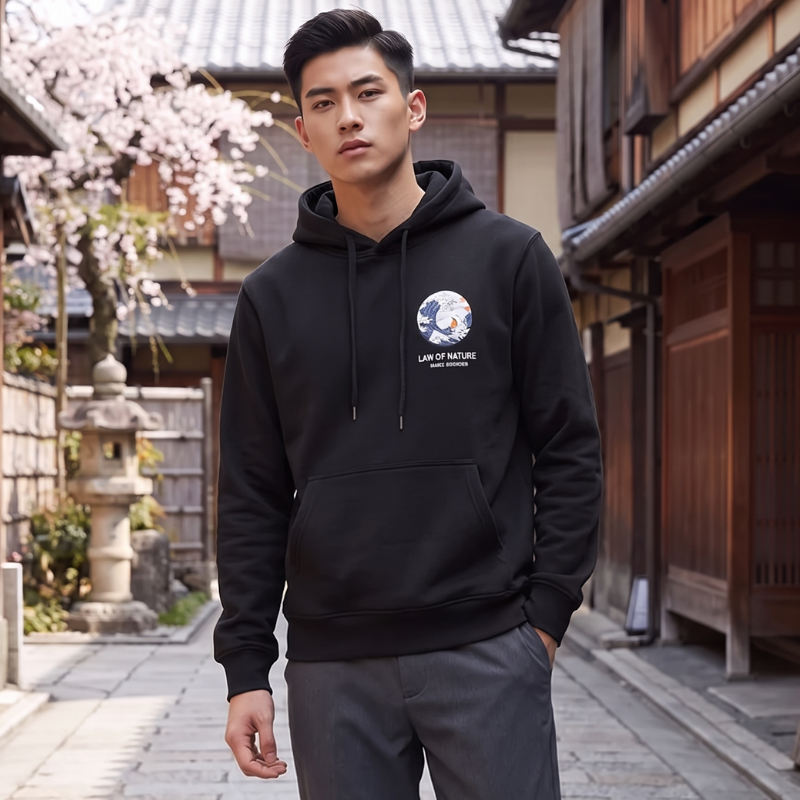 Hoodie Kanagawa Japanese
