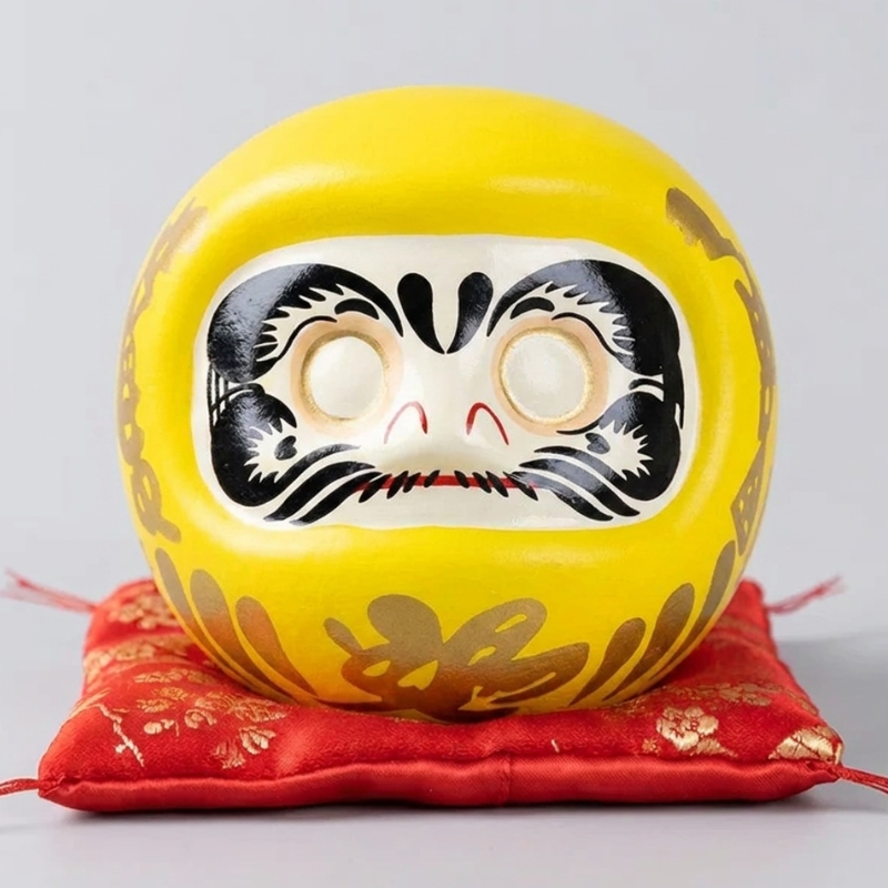 Yellow Daruma Doll