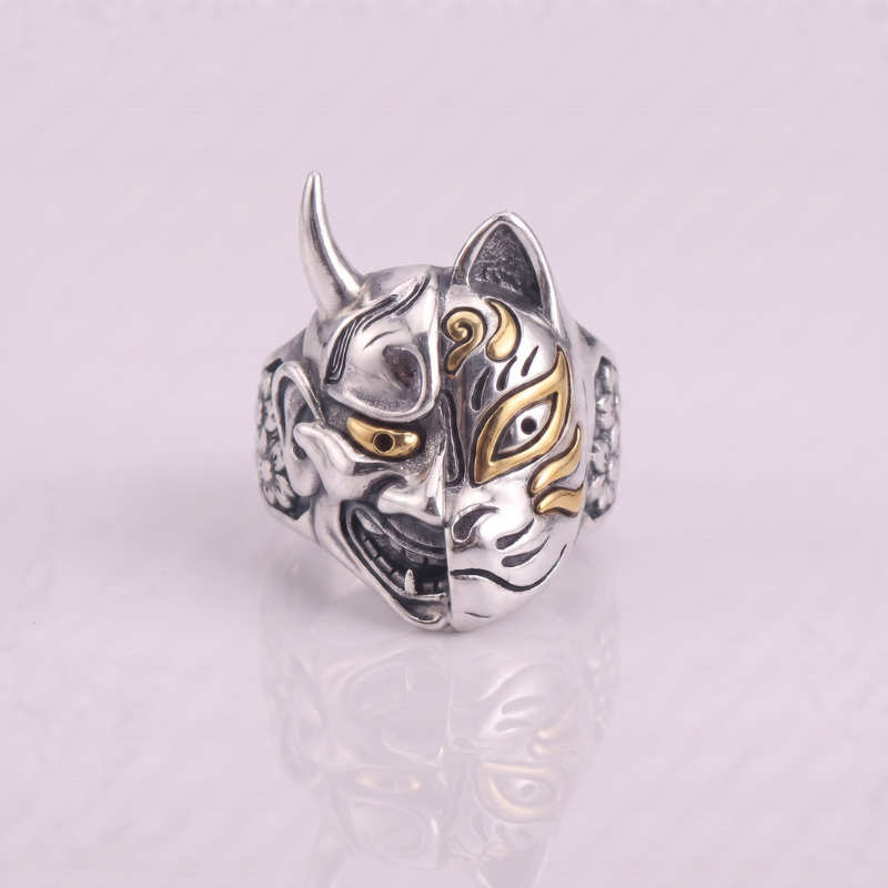 Hannya Mask Ring