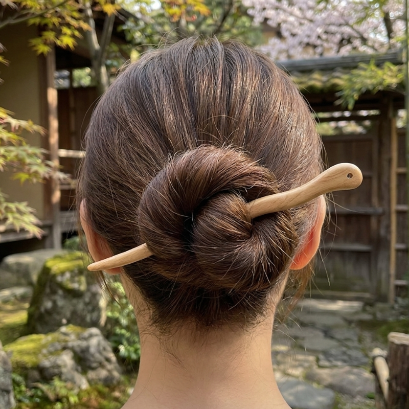 Single Stick Kanzashi