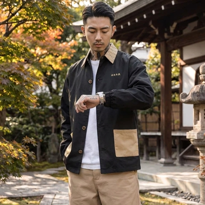 Japanese Kanji Samurai Jacket