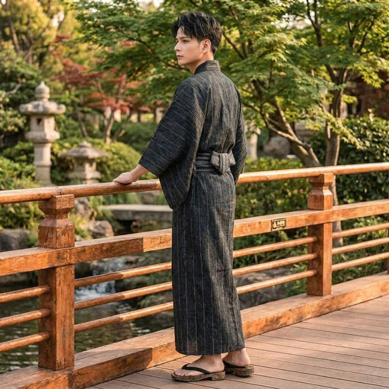 Japanese Men's Yukata
