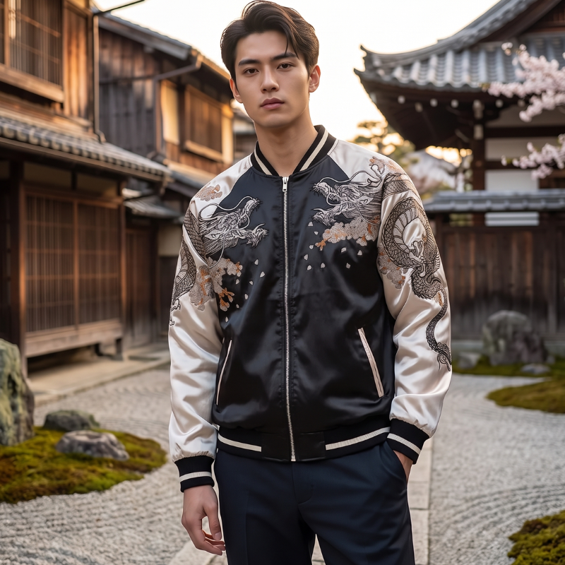 Japanese Satin Sukajan Jacket