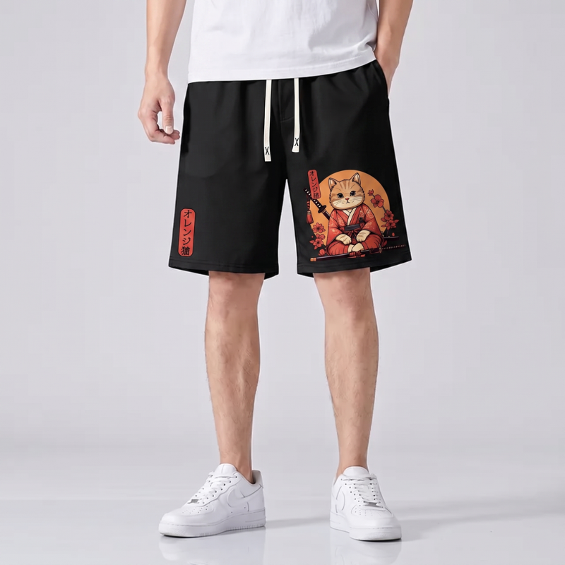 Samurai Print Anime Shorts