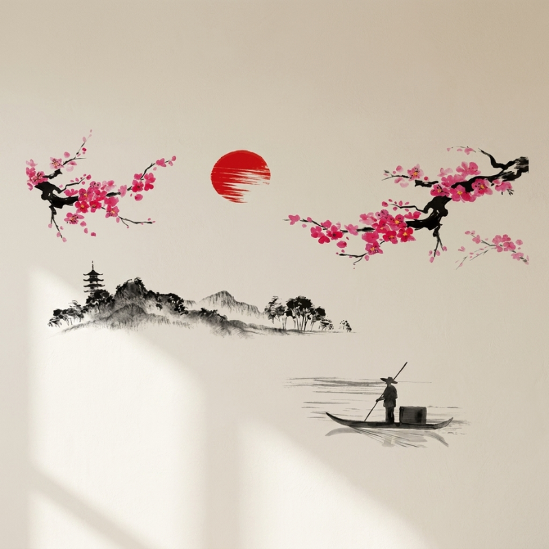 Sakura Tree Wall Decal