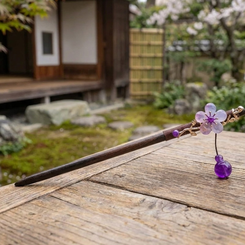 Sakura Kanzashi Hairpin