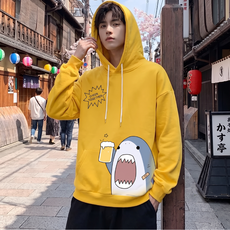 Japanese Shark Beer Hoodie