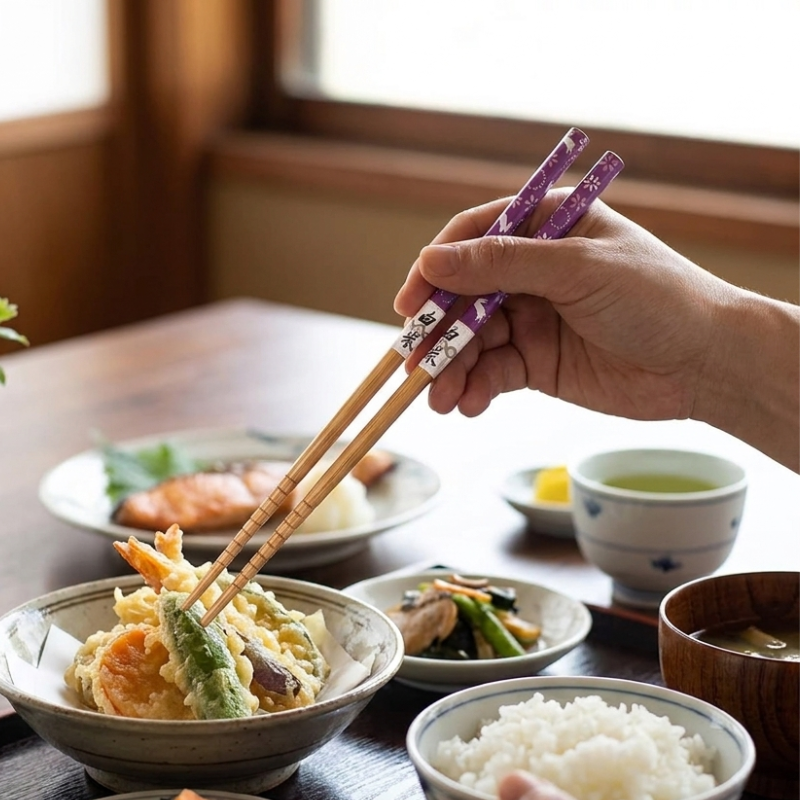 Purple Japanese Chopsticks