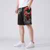 Men's Japanese Geisha Print Shorts