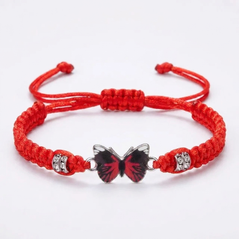 Butterfly Kumihimo Bracelet