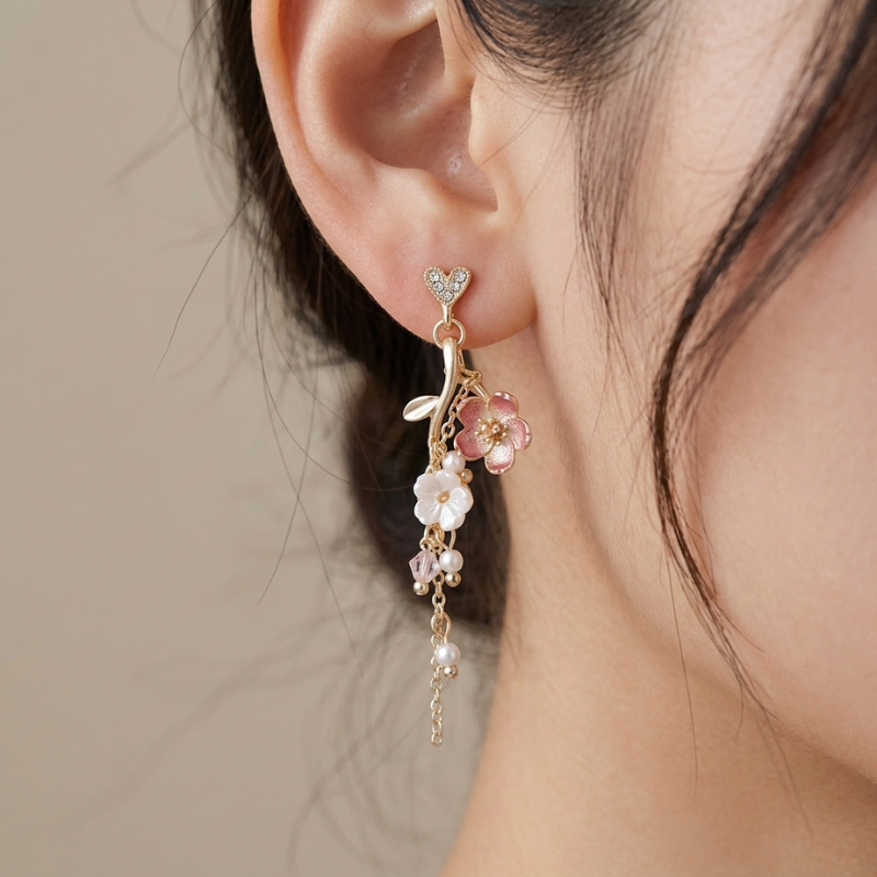Sakura Drop Earrings