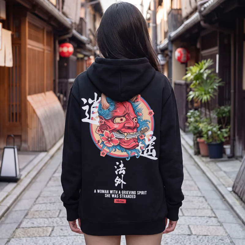 Hannya Mask Hoodie