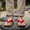Japanese Bamboo Geta Sandals