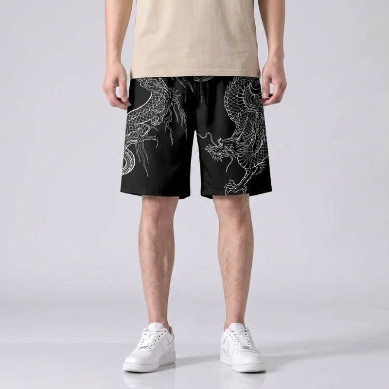 Japanese Dragon Shorts