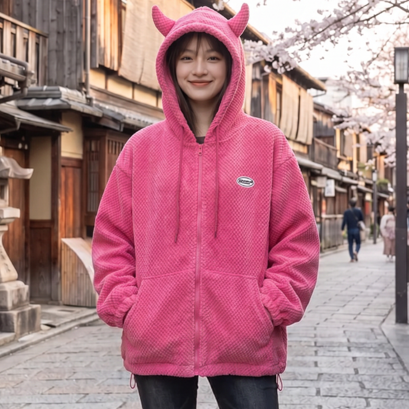 Devil Horn Sherpa Jacket