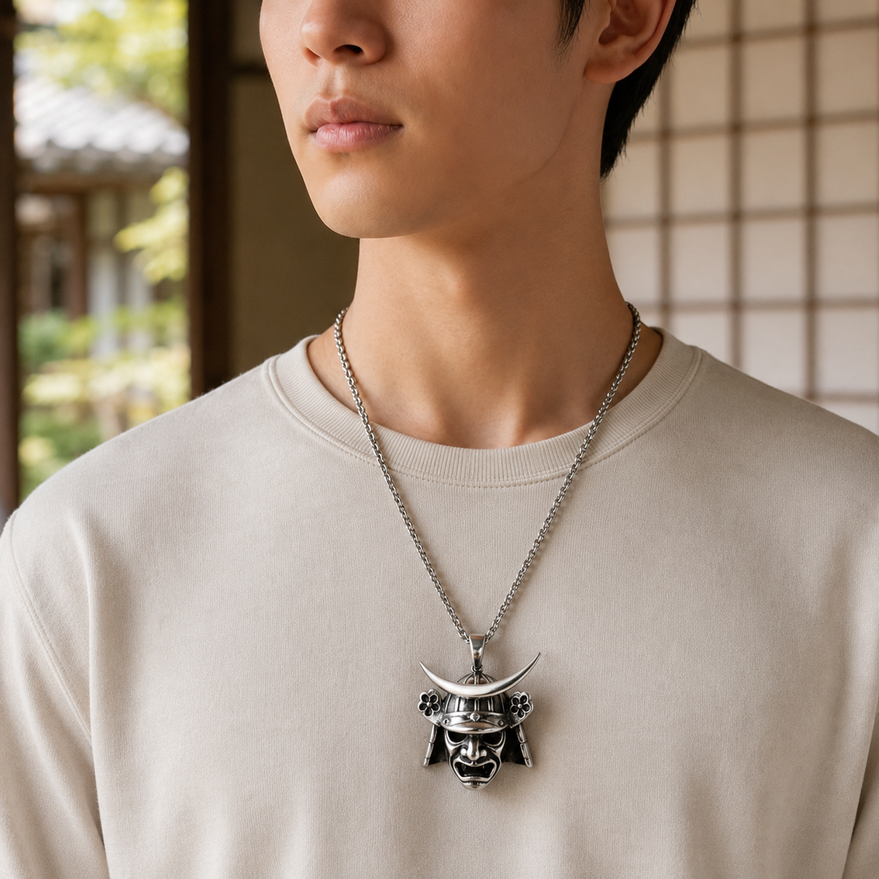 Samuraï Japanese Necklace