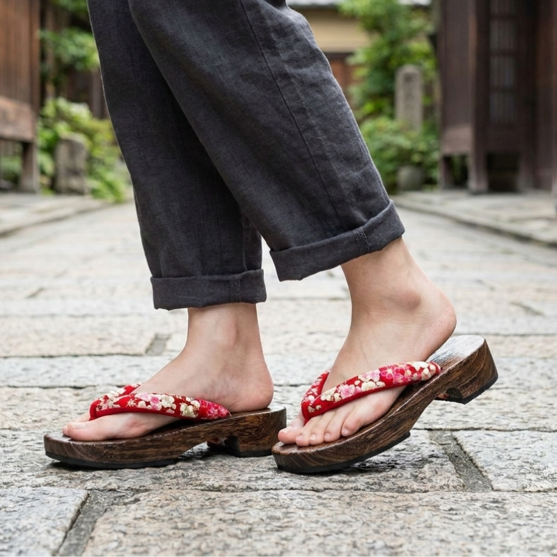Japanese Wooden Geta Sandals