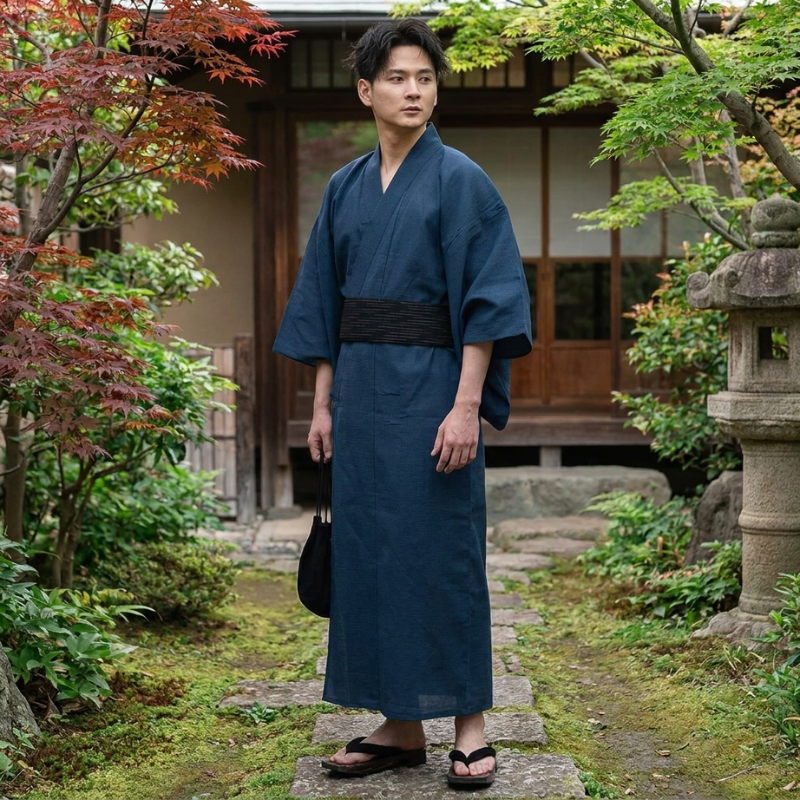 Japanese Men's Yukata