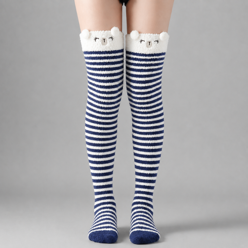 Kawaii Animal Thigh High Socks