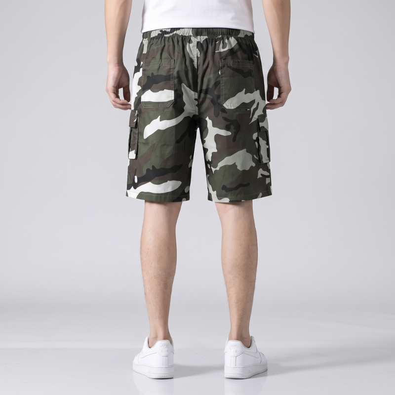 Japanese Camouflage Cargo Shorts