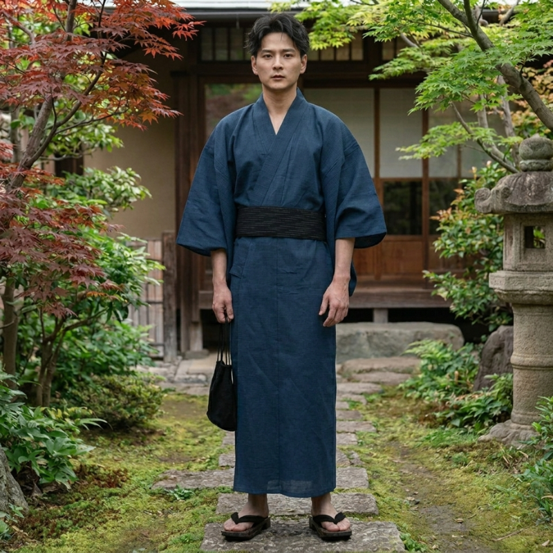 Japanese Men's Yukata