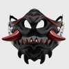 Japanese Samurai Ghost Devil Mask