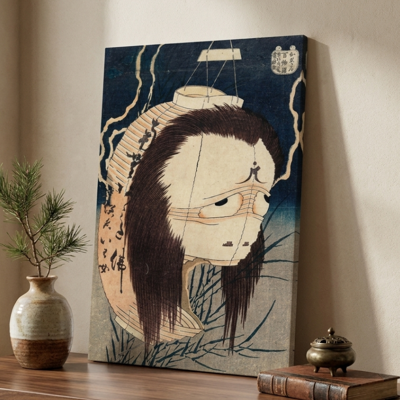 The Ghost of Oiwa Woodblock Print