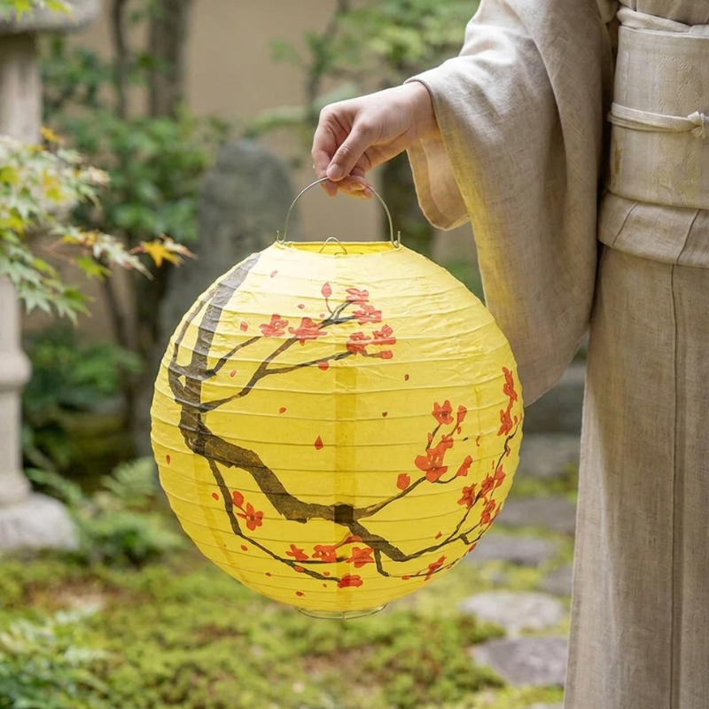 Japanese Paper Lantern Lamp