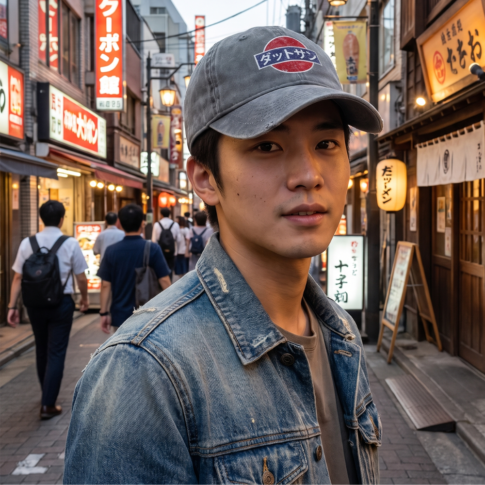 Japanese Casual Retro Cap
