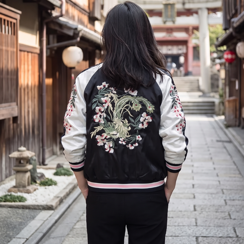 Women's Satin Sukajan Jacket