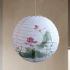 Japanese Lotus Paper Lantern