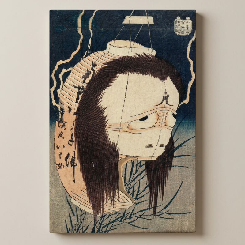 The Ghost of Oiwa Woodblock Print