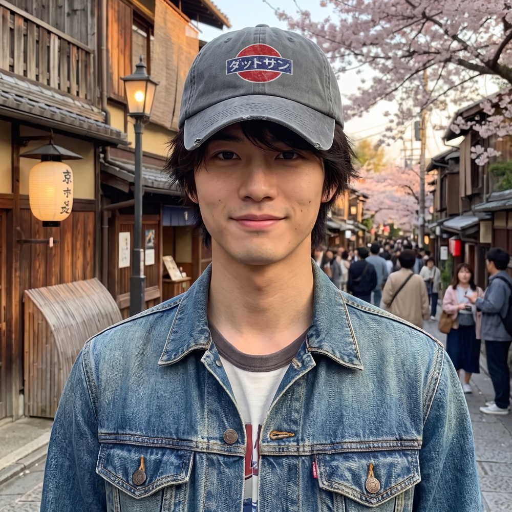 Japanese Casual Retro Cap