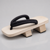 Traditional Black Strap Geta Sandals