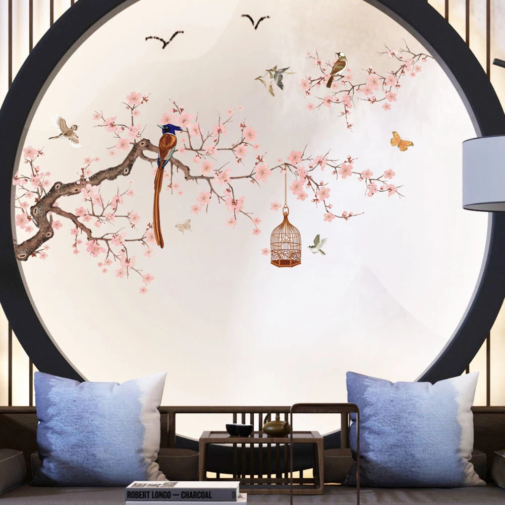 Japanese Cherry Blossom Wall Decal