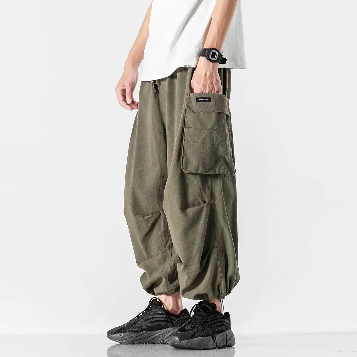 Y2K Japanese Baggy Cargo Pants