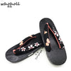 Black Geta Women Sandals