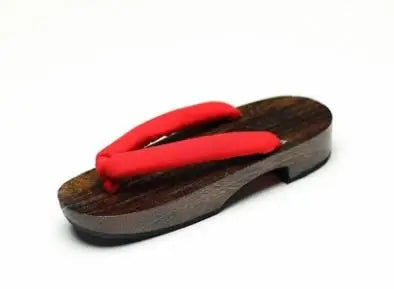 Black Geta Women Sandals