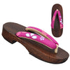 Black Geta Women Sandals