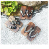 Size 46 47 Man Flip-flops Japanese Clogs Wooden Geta Two Teeth Cosplay Costume Anime Unisex Sandals Slippers