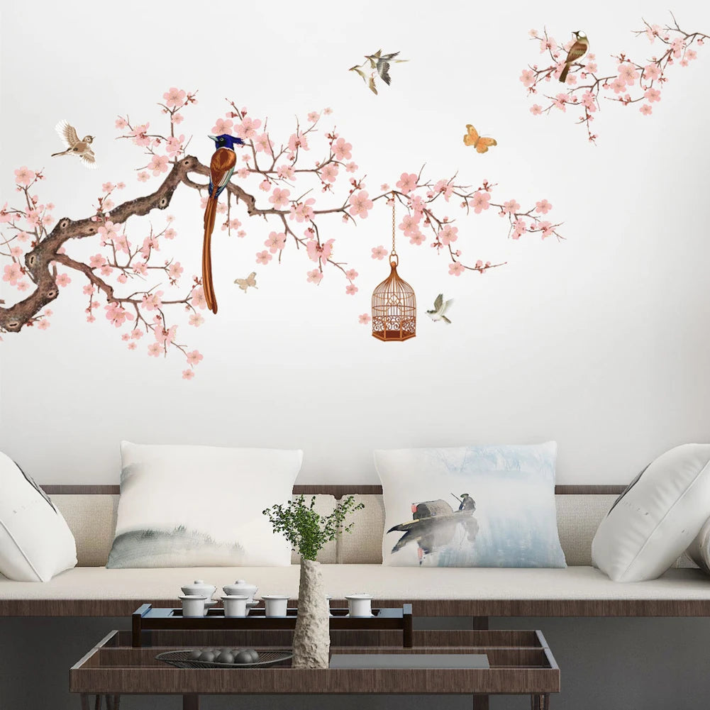 Japanese Cherry Blossom Wall Decal